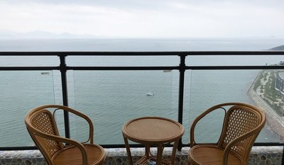 惠阳霞涌黄金海岸沙滩边全海景大4房4床