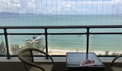 惠阳霞涌黄金海岸沙滩边全海景4房7床空墅